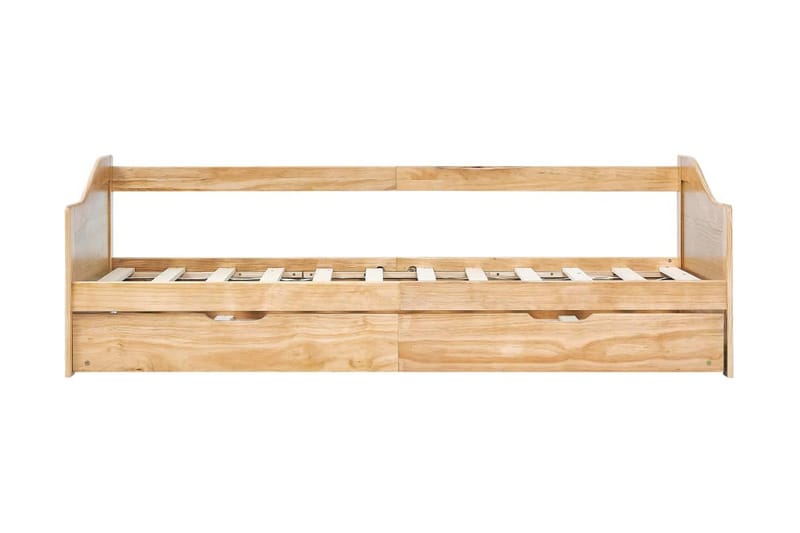 Bäddsoffa ram furu 90x200 cm - Brun - Möbler - Vardagsrum - Bäddsoffor - Hörnbäddsoffa