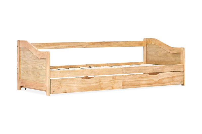 Bäddsoffa ram furu 90x200 cm - Brun - Möbler - Vardagsrum - Bäddsoffor - Hörnbäddsoffa
