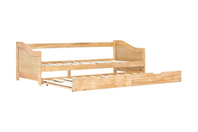 Bäddsoffa ram furu 90x200 cm - Brun - Möbler - Vardagsrum - Bäddsoffor - Hörnbäddsoffa
