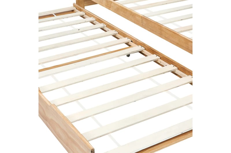 Bäddsoffa ram furu 90x200 cm - Brun - Möbler - Vardagsrum - Bäddsoffor - Hörnbäddsoffa