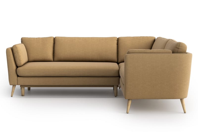 BOBBIE Bäddsoffa med Divan Beige - Möbler - Vardagsrum - Bäddsoffor - Hörnbäddsoffa