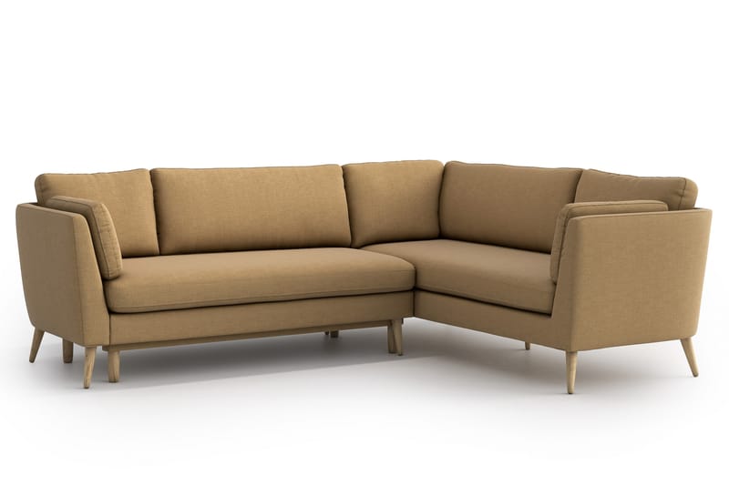 BOBBIE Bäddsoffa med Divan Beige - Möbler - Vardagsrum - Bäddsoffor - Hörnbäddsoffa