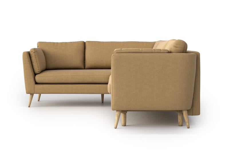 BOBBIE Bäddsoffa med Divan Beige - M�öbler - Vardagsrum - Bäddsoffor - Hörnbäddsoffa