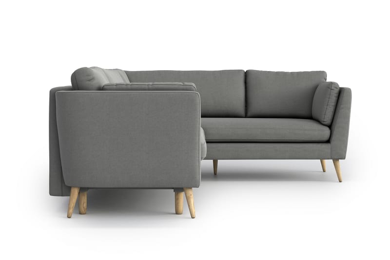 BOBBIE Bäddsoffa med Divan Grå - Möbler - Vardagsrum - Bäddsoffor - Hörnbäddsoffa