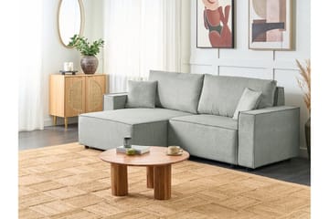 Brian Hörnbäddsoffa 3-sits - Grå - Möbler - Vardagsrum - Bäddsoffor - Hörnbäddsoffa