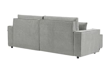Brian Hörnbäddsoffa 3-sits - Grå - Möbler - Vardagsrum - Bäddsoffor - Hörnbäddsoffa