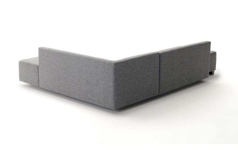 Brunei Hörnbäddsoffa Höger - Grå - Möbler - Vardagsrum - Bäddsoffor - Hörnbäddsoffa