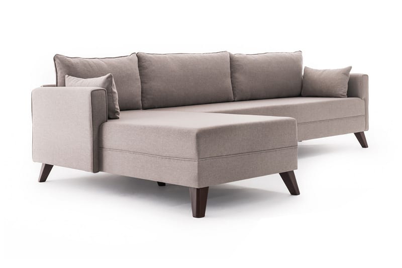 DENMARK Bäddsoffa  Beige - Möbler - Vardagsrum - Bäddsoffor - Hörnbäddsoffa
