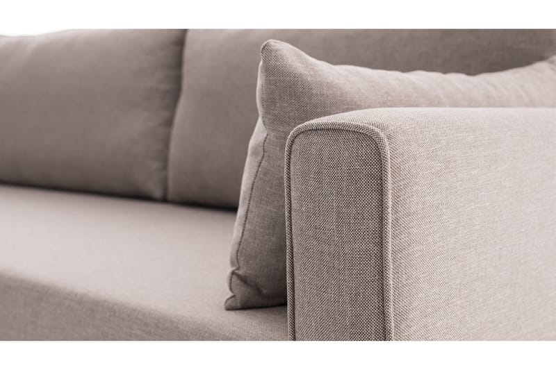 DENMARK Bäddsoffa  Beige - Möbler - Vardagsrum - Bäddsoffor - Hörnbäddsoffa