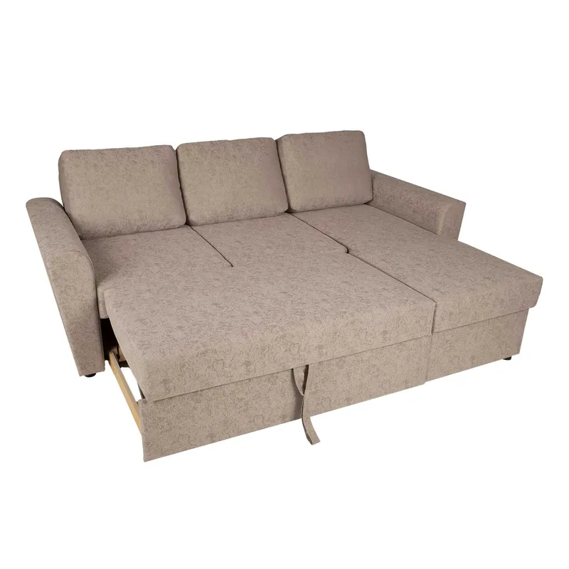 Hörnbäddsoffa Fenor - Beige - Möbler - Vardagsrum - Bäddsoffor - Hörnbäddsoffa