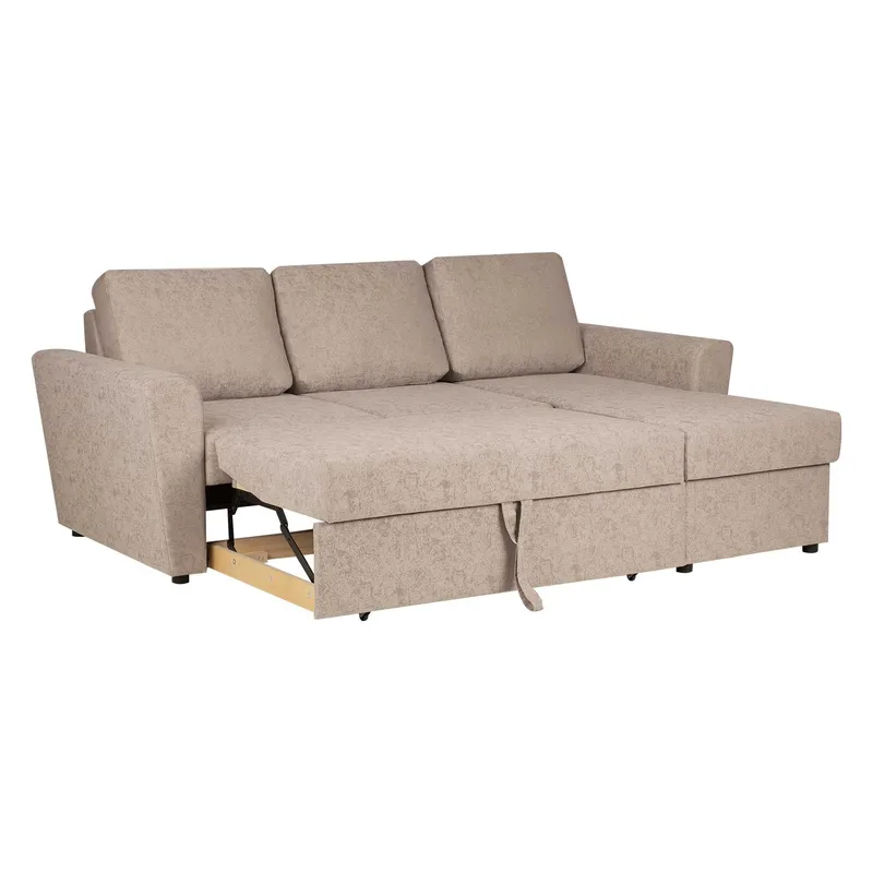 Hörnbäddsoffa Fenor - Beige - Möbler - Vardagsrum - Bäddsoffor - Hörnbäddsoffa