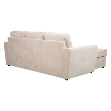 Hörnbäddsoffa Fenor - ljusbeige - Möbler - Vardagsrum - Bäddsoffor