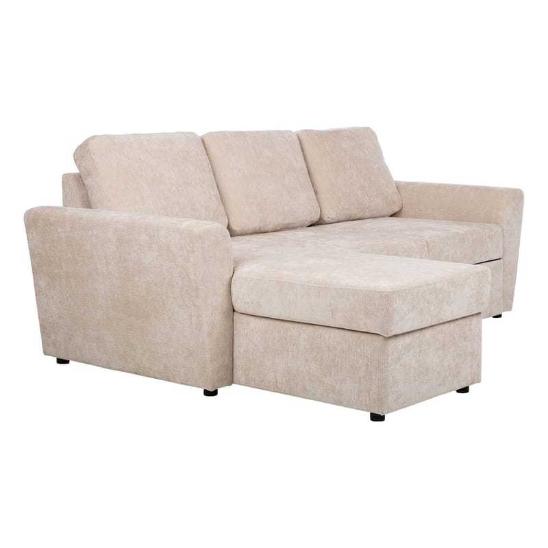 Hörnbäddsoffa Fenor - ljusbeige - Möbler - Vardagsrum - Bäddsoffor