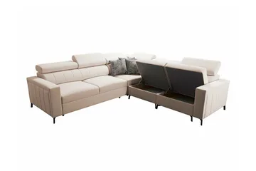 Galbally 4-sits Hörnbäddsoffa - Möbler - Vardagsrum - Bäddsoffor - Hörnbäddsoffa