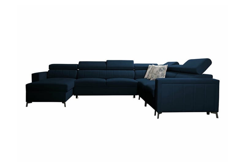 Galbally 5-sits Hörnbäddsoffa Dark blue