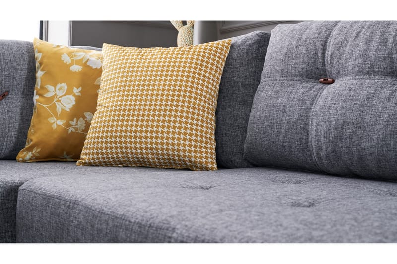 IRELAND Bäddsoffa  Grå - Möbler - Vardagsrum - Bäddsoffor - Hörnbäddsoffa