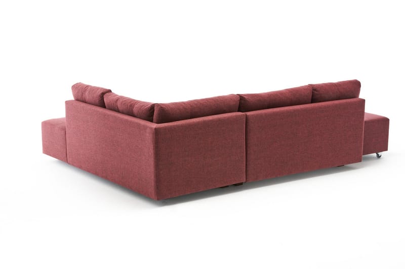 IRELAND Bäddsoffa  Röd - Möbler - Vardagsrum - Bäddsoffor - Hörnbäddsoffa