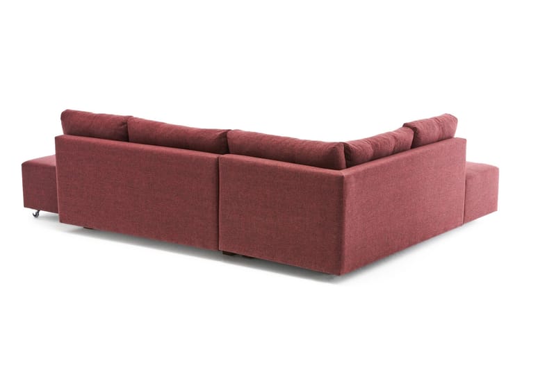 IRELAND Bäddsoffa  Röd - Möbler - Vardagsrum - Bäddsoffor - Hörnbäddsoffa
