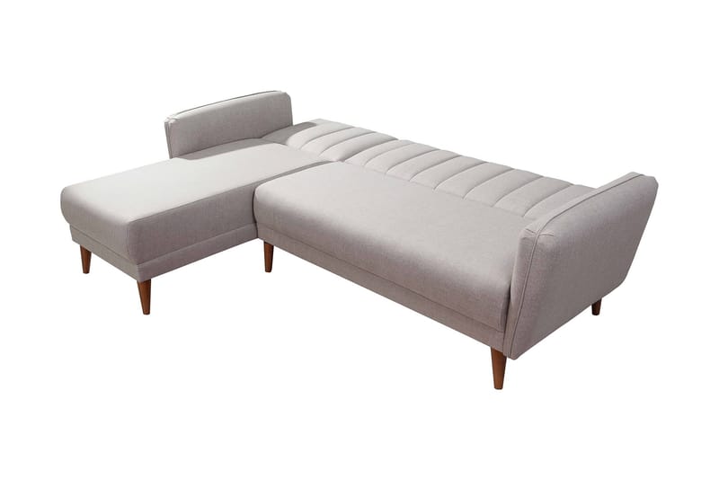 Jenick Hörnbäddsoffa - Beige - Möbler - Vardagsrum - Bäddsoffor - Hörnbäddsoffa