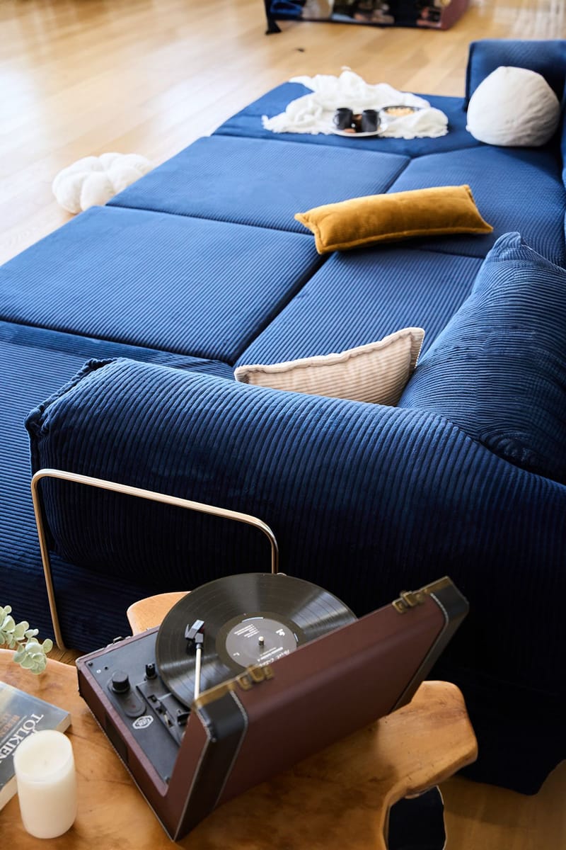 Jenor 4-sits Hörnbäddsoffa - Möbler - Vardagsrum - Bäddsoffor - Hörnbäddsoffa