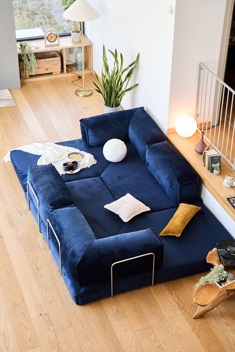 Jenor 4-sits Hörnbäddsoffa - Möbler - Vardagsrum - Bäddsoffor - Hörnbäddsoffa