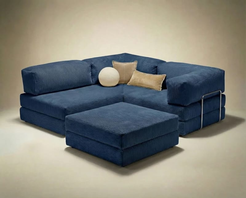 Jenor 4-sits Hörnbäddsoffa - Möbler - Vardagsrum - Bäddsoffor - Hörnbäddsoffa