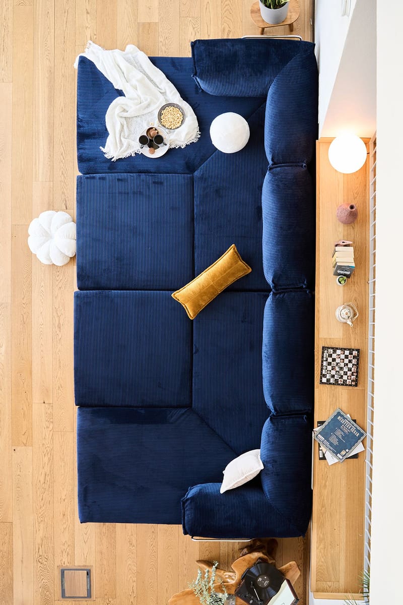 Jenor 4-sits Hörnbäddsoffa - Möbler - Vardagsrum - Bäddsoffor - Hörnbäddsoffa