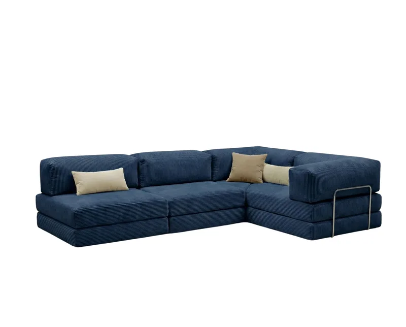 Jenor 4-sits Hörnbäddsoffa