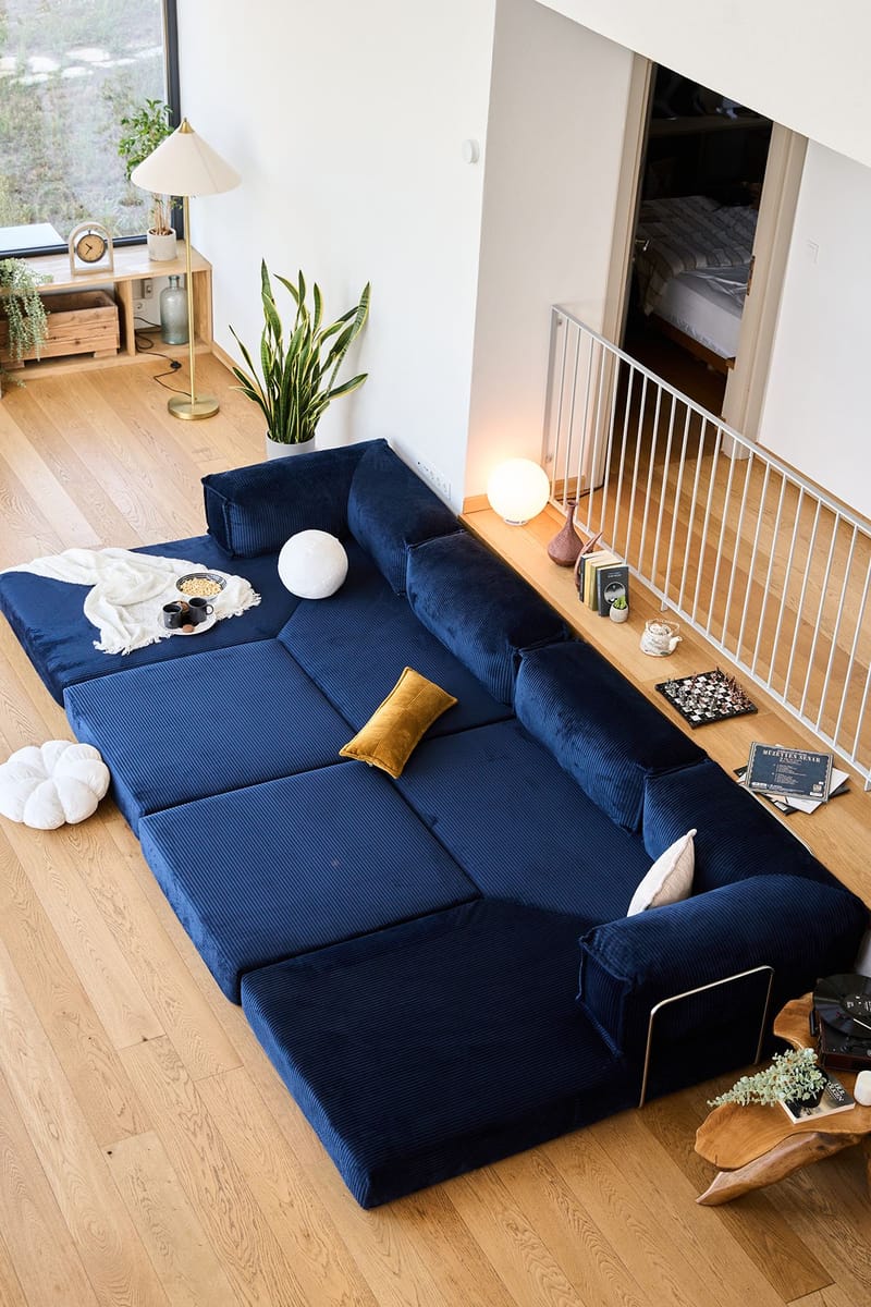 Jenor 4-sits Hörnbäddsoffa - Möbler - Vardagsrum - Bäddsoffor - Hörnbäddsoffa