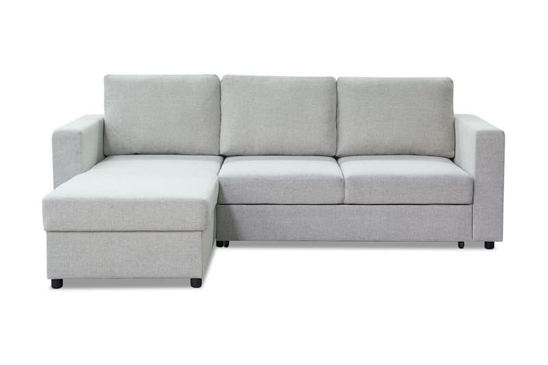 Julia Bäddsoffa 3-sits med Divan Vänster - Beige - Möbler - Vardagsrum - Bäddsoffor - Hörnbäddsoffa