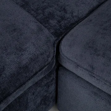 Hörnbäddsoffa Klevor - Blå - Möbler - Vardagsrum - Bäddsoffor