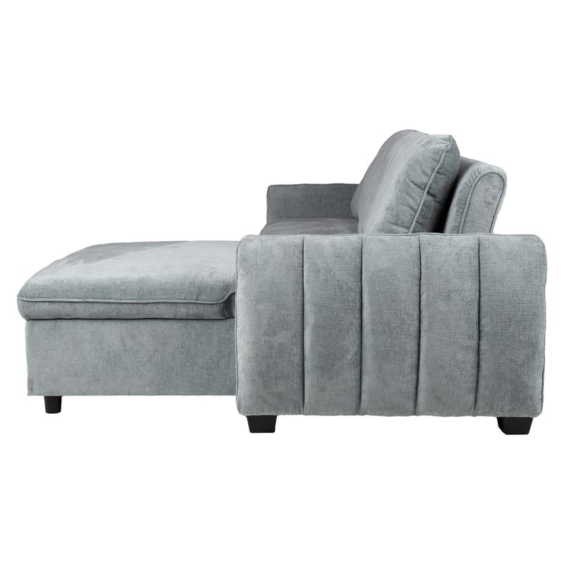 Hörnbäddsoffa Klevor - blågrön - Möbler - Vardagsrum - Bäddsoffor - Hörnbäddsoffa
