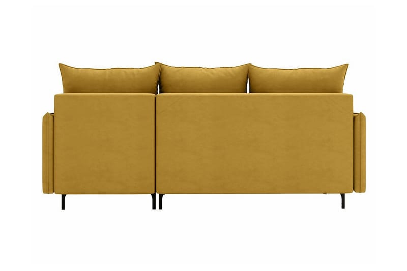 Knocklong 3-sits Hörnbäddsoffa - Gul - Möbler - Vardagsrum - Bäddsoffor - Bäddsoffa divan