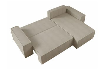 Knocklong 3-sits Hörnbäddsoffa - Rosa - Möbler - Vardagsrum - Bäddsoffor - Bäddsoffa divan