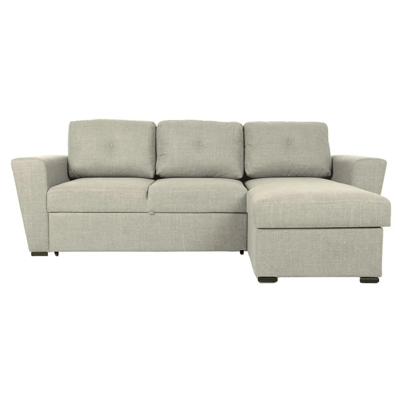 Hörnbäddsoffa Korsvik - Beige - Möbler - Vardagsrum - Bäddsoffor - Hörnbäddsoffa