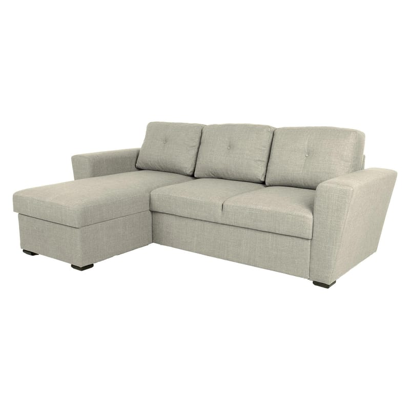 Hörnbäddsoffa Korsvik - Beige - Möbler - Vardagsrum - Bäddsoffor - Hörnbäddsoffa