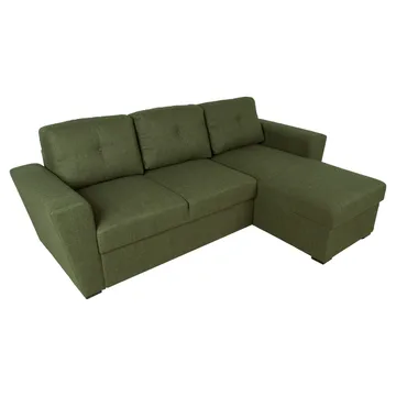 Hörnbäddsoffa Korsvik - Grön - Möbler - Vardagsrum - Bäddsoffor