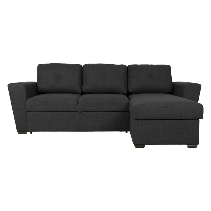 Hörnbäddsoffa Korsvik - Mörkgrå - Möbler - Vardagsrum - Bäddsoffor - Hörnbäddsoffa