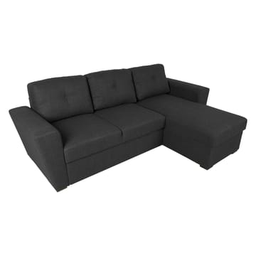Hörnbäddsoffa Korsvik - Mörkgrå - Möbler - Vardagsrum - Bäddsoffor