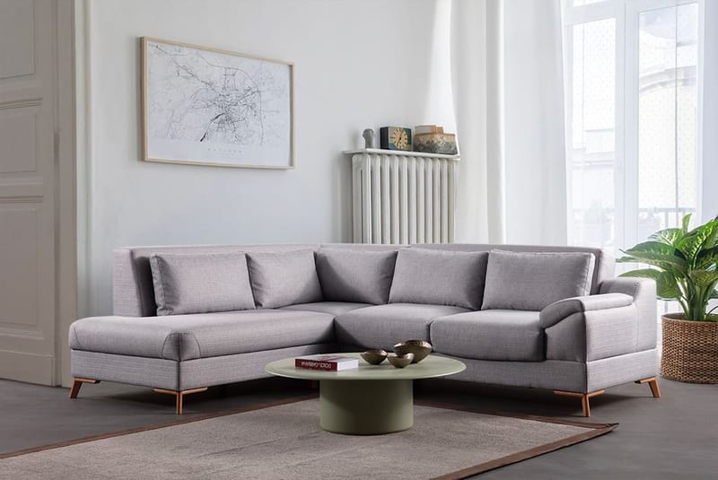 Lepinas 5-sits Hörnsoffa - Möbler - Vardagsrum - Bäddsoffor - Hörnbäddsoffa
