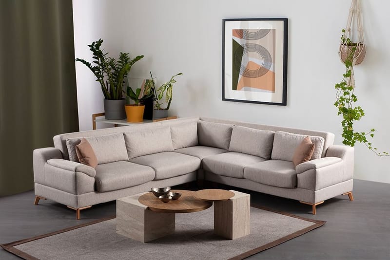 Lepinas 6-sits Hörnsoffa - Möbler - Vardagsrum - Bäddsoffor - Hörnbäddsoffa