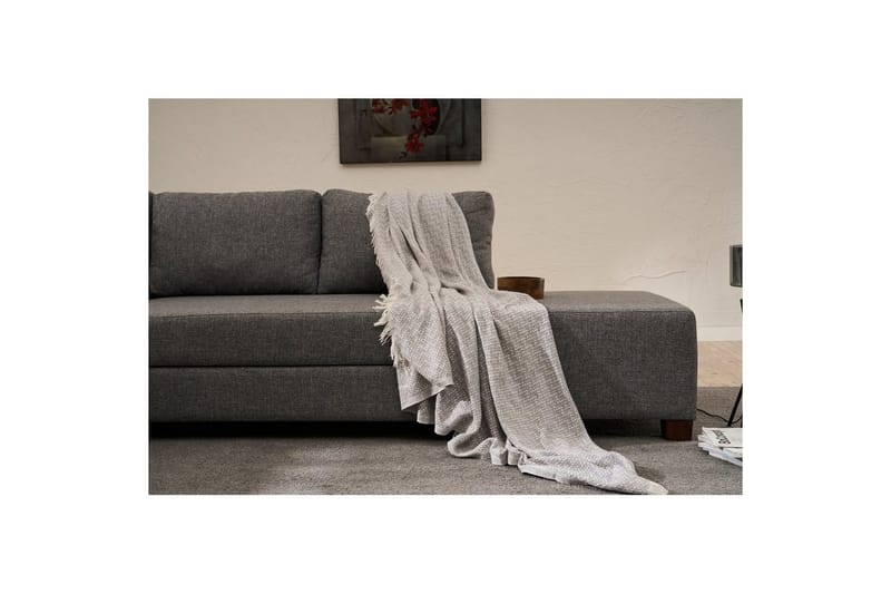 Hörnbäddsoffa Matlerdnburg Vänster Grå - Mörkgrå - Möbler - Vardagsrum - Bäddsoffor - Hörnbäddsoffa