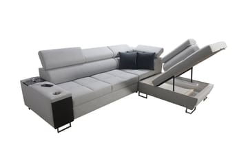 Morenia 3-sits Bäddsoffa Universal - Ljusgrå - Möbler - Vardagsrum - Bäddsoffor