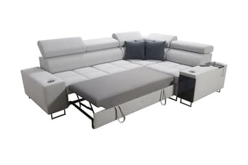 Morenia 3-sits Hörnbäddsoffa Universal - Ljusgrå - Möbler - Vardagsrum - Bäddsoffor - Hörnbäddsoffa