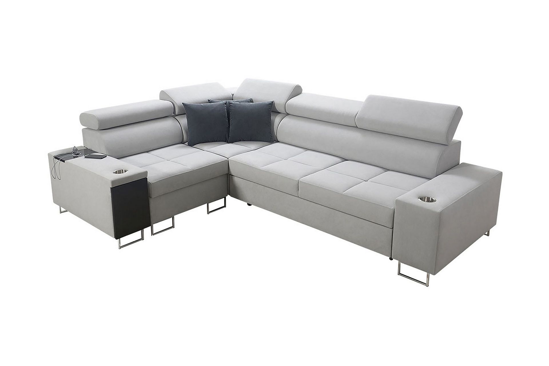 Morenia 3-sits H&ouml;rnb&auml;ddsoffa Universal - Vit