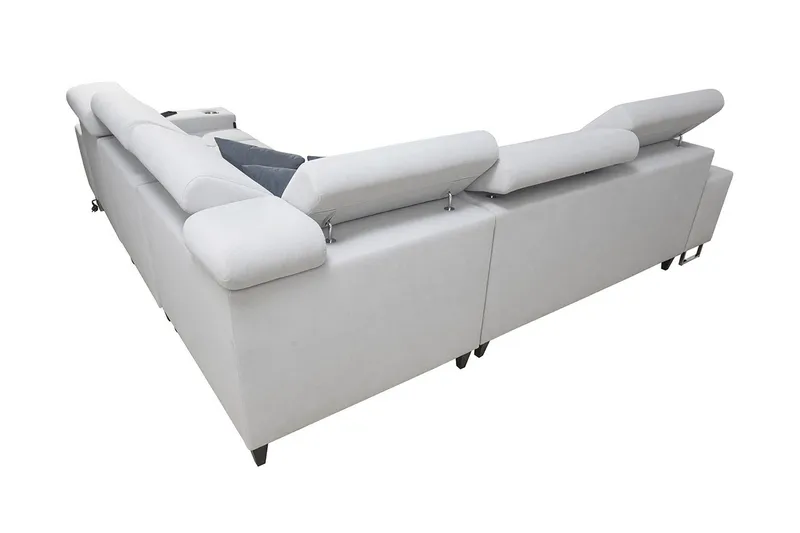 Morenia 4-sits Hörnbäddsoffa Höger - Brun - Möbler - Vardagsrum - Bäddsoffor - Hörnbäddsoffa