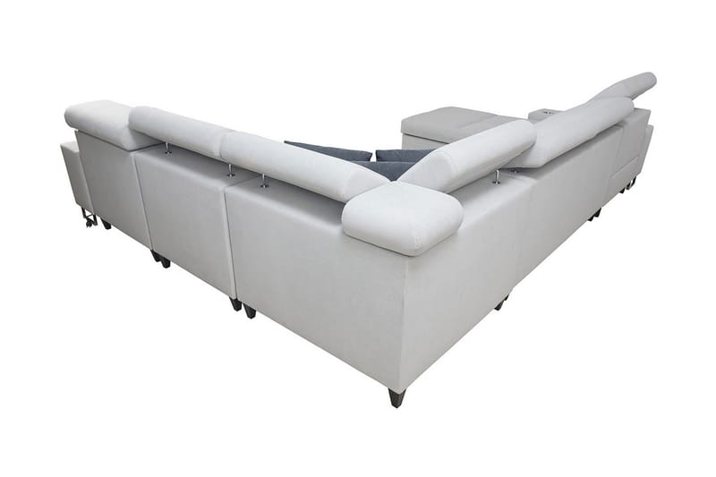 Morenia 4-sits Hörnbäddsoffa Vänster - Vit - Möbler - Vardagsrum - Bäddsoffor - Hörnbäddsoffa