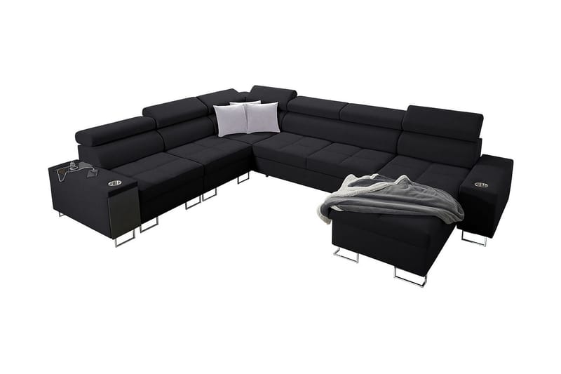 Morenia Bäddsoffa Universal, Svart