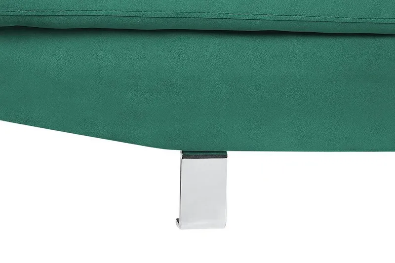 Norreia 5-sits Hörnbäddsoffa Vänster - Sammet/Grön - Möbler - Vardagsrum - Bäddsoffor - Hörnbäddsoffa