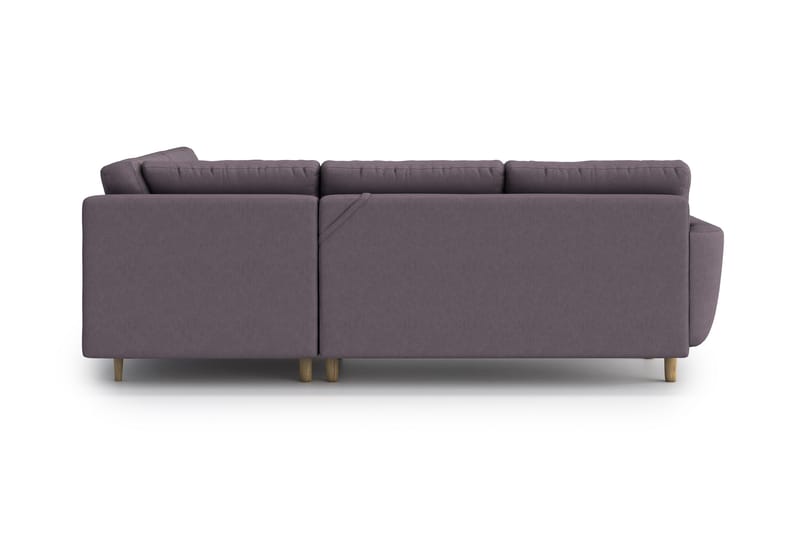 OSLO Bäddsoffa med Divan Lila - Möbler - Vardagsrum - Bäddsoffor - Hörnbäddsoffa